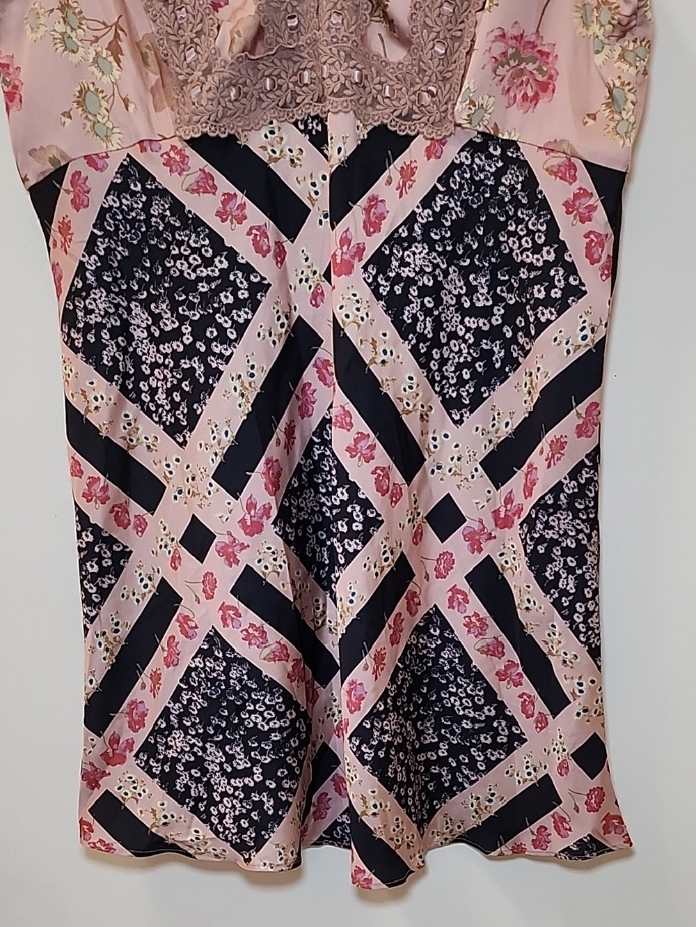 Free People Baby Doll  French Coast Mini Slip The Secret Admirer Size Large - Picture 6 of 16